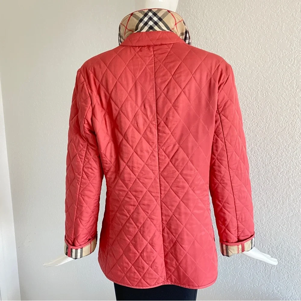 Burberry diamond quilted jacket